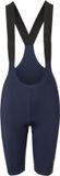 agu Comfort Plus Fietsbroek Dames Met Bretels - Blauw - Zeem 14 mm in drie lagen