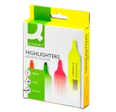 Q-CONNECT Markeerstiften KF01116 - Assortiment, Pack van 4