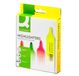 Q-CONNECT Markeerstiften KF01116 - Assortiment, Pack van 4