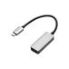 Amazon Basics Aluminium Unidirectionele USB-C-adapter naar DisplayPort (4K@60Hz), Compatibel met Thunderbolt 3, Grijs