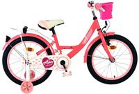 Volare Ashley Vélo enfant - Fille - 18 pouces - Rose/Rouge
