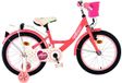 Volare Ashley Vélo enfant - Fille - 18 pouces - Rose/Rouge