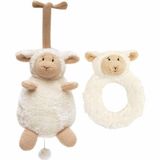 Happy Horse Coffret cadeau - Hochet Lammy et boîte à musique - mouton - peluche bébé