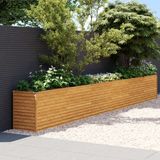 Maison Exclusive - Rehausseur de jardin, 578 x 50 x 69 cm, version acier Corten