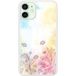 Apple iPhone 12 Watercolor flowers Verstevigd hoesje met sublimatie bedrukking