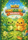 Mein Dinosaurier Malbuch für Kinder ab 3 Jahren