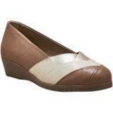 Pédiconfort Ballerines en cuir tricolore pour femmes