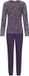 Pastunette - Purple Pebbles - Pyjama - Katoen/Modal - Paars - Maat 38
