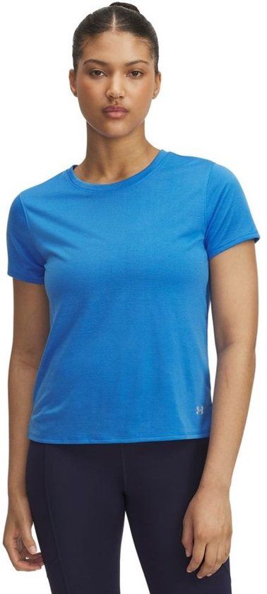 Under Armour Damen Sportshirt Launch Shortsleeve 1382434 Blue 402-S