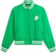 Tommy Hilfiger Dames Lichte Jas Polyester Groen/Wit S