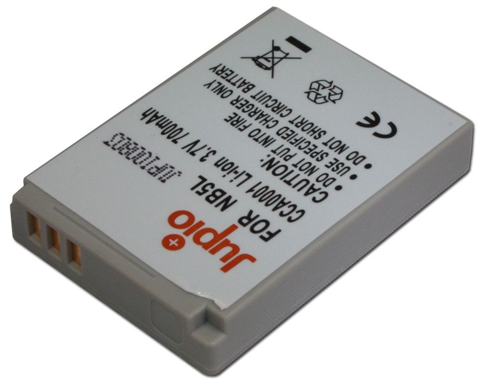 Jupio CCA0001 - Camera Accu - Li-Ion - 750 mAh - 3,7 volt - PowerShot SD900