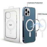 OEM Coque MagSafe pour Samsung Galaxy A57 5G, 1800 Gauss, Transparente