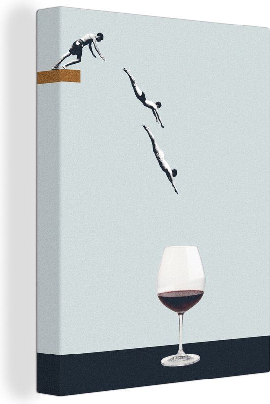 OneMillionCanvasses Canvas Print - Abstract - 90x120 cm - Modern Style