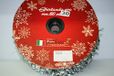 Euronatale Roll van PVC Krans 6 cm dik, Egel, Zilver, 30 m