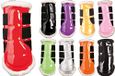 HKM Comfort Lack Slobkousen/Voetkappen Neon Groen M