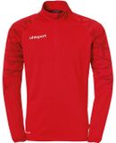 Uhlsport Goal 25 Ziptop Heren - Rood / Wit | Maat: M