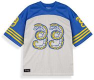 Grimey Droppin Science Mesh Boxy Fit T-shirt Manches Courtes Off White L