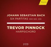 Outhere Hänssler Classic Trevor Pinnock - J.S. Bach: Six Partitas Bwv 825 - 830 (2 CD)