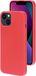 Mobiparts Housse en silicone Apple iPhone 13 Scarlet Red