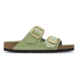 Birkenstock Sandales femme Birkenstock Arizona Big Buckle Natural Leather Patent