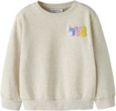 NAME IT Meisjes Sweater Peyote Melange Katoen 95% Elastaan 5% Maat 110