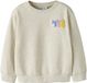 NAME IT Meisjes Sweater Peyote Melange Katoen 95% Elastaan 5% Maat 110