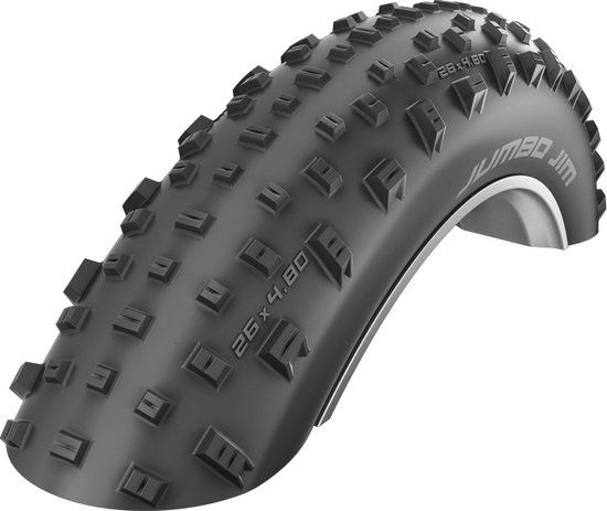 Schwalbe Jumbo Jim Performance Vouwband - 26 inch - 4.00 - Zwart