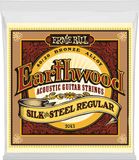 Ernie Ball 2043 Earthwood Akoestische Gitaar Snaren Regular Silk & Steel (013–056)