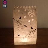 Folia Waxinelichtzak Vogel 10 stuks