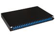 LINK LK24FOSCSS glasvezelplaat 19 inch met 24 adapters SC SIMPLEX SINGLEMODE diepte 250 mm kleur zwart
