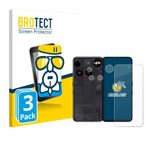 BROTECT Screenprotector 3 Stuks voor Nothing Phone (3) (Voor+Camera) Transparant