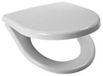 Jika Lyra Plus toiletbril met deksel wit met rvs bevestiging zonder softclose