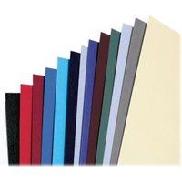 GBC LeatherGrain Binding Covers - 100 Pieces