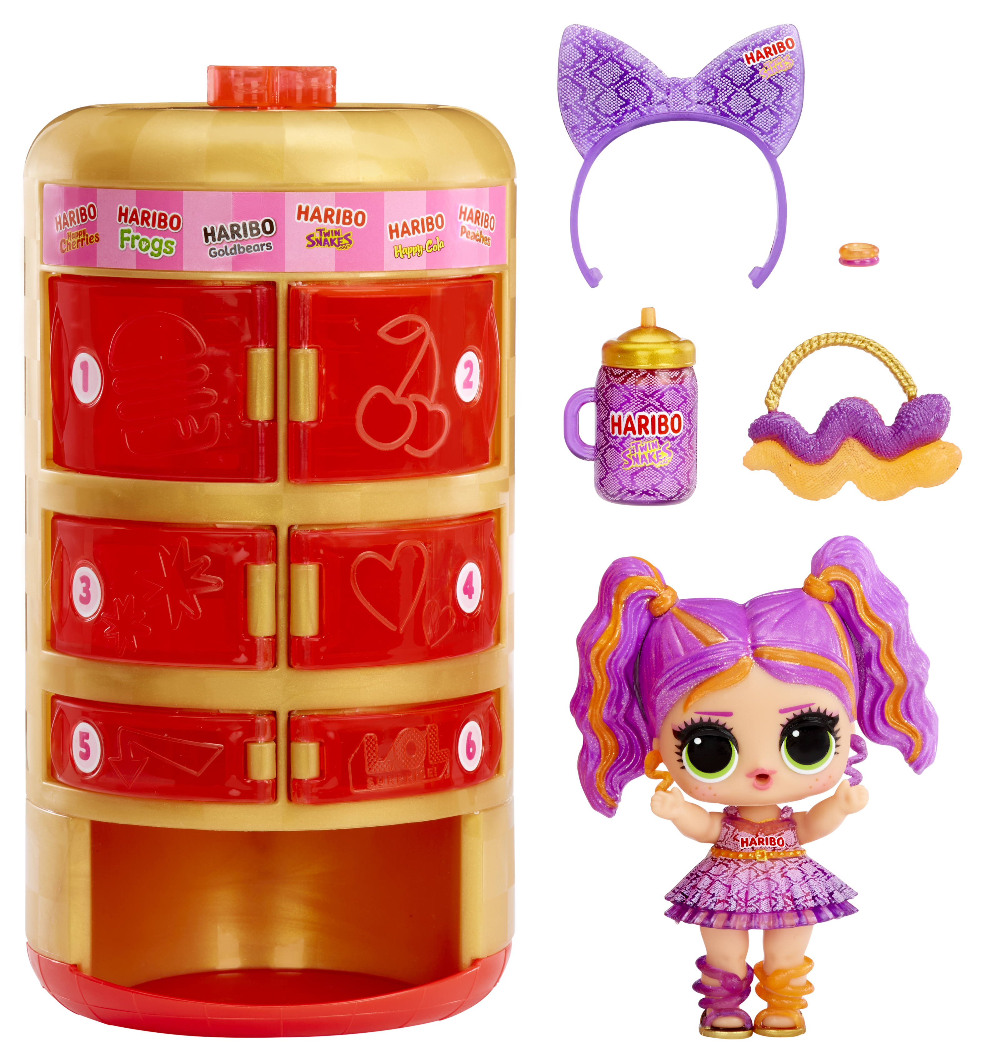 MGA Entertainment L.O.L. Surprise! Loves Mini Sweets Serie X Haribo Automaatverpakking Asst