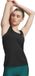 Under Armour Tech Mesh Racer Tank Dames Sportshirt - Zwart - Wit - XL