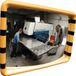 Dancop miroir 'check-point' industriel - 40 x 60 cm