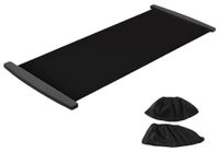 Fitness Tapis de glisse Planche coulissante avec couvre-chaussures