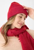 Codello Premium gebreide muts met hartvormig motief