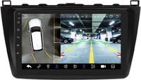 Happiq Autoradio Bluetooth avec caméra - Carplay - Pour Mazda 6 (2007-2012) - Convient pour Apple et Android - Stéréo - Navigation