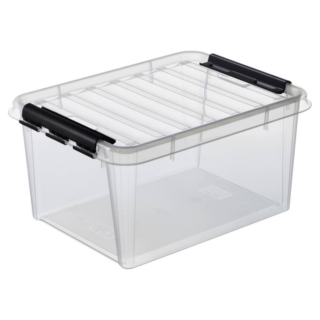SmartStore Clipbox Classic 15 - Opbergbox - 14 liter - Transparant