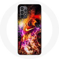 Nike Hoesjes voor Samsung Galaxy A23 4G Kleurrijke Painting Maniacase