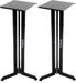 Quiklok BS542 paar monitorhouders, studio monitorhouders, hoogte 106 cm, zwart