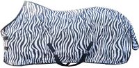 HKM Zebra Vliegendeken Paard Zwart/Wit 165
