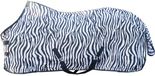 HKM Zebra Vliegendeken Paard Zwart/Wit 165