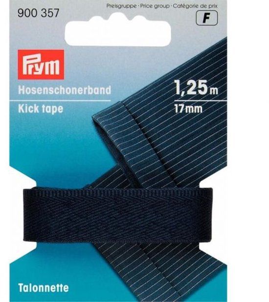 Prym Broekstootband Zwart - 1,25M