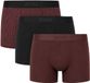BOSS Hugo Boss ONE boxershorts 3-pack bordeaux-print