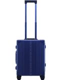 Aleon handbagage koffer - 21 inch - sapphire blauw - aluminium koffer