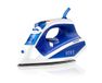 HAEGER Steam River Fer à vapeur, 2.200 W, base en acier inoxydable, système anti-calcaire, anti-goutte et programme autonettoyant, vapeur verticale, régulateur de vapeur, 30 g, capacité 260 ml
