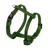Nobby Classic Preno mini hondentuigje XXS-S, verstelbaar, lichtgewicht, bosgroen, 30-40 cm, 10 mm