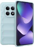 Techsuit Magic Shield Silicone Back Cover - Blauw - Geschikt voor Xiaomi Redmi Note 15 4G/5G / Xiaomi Poco M8